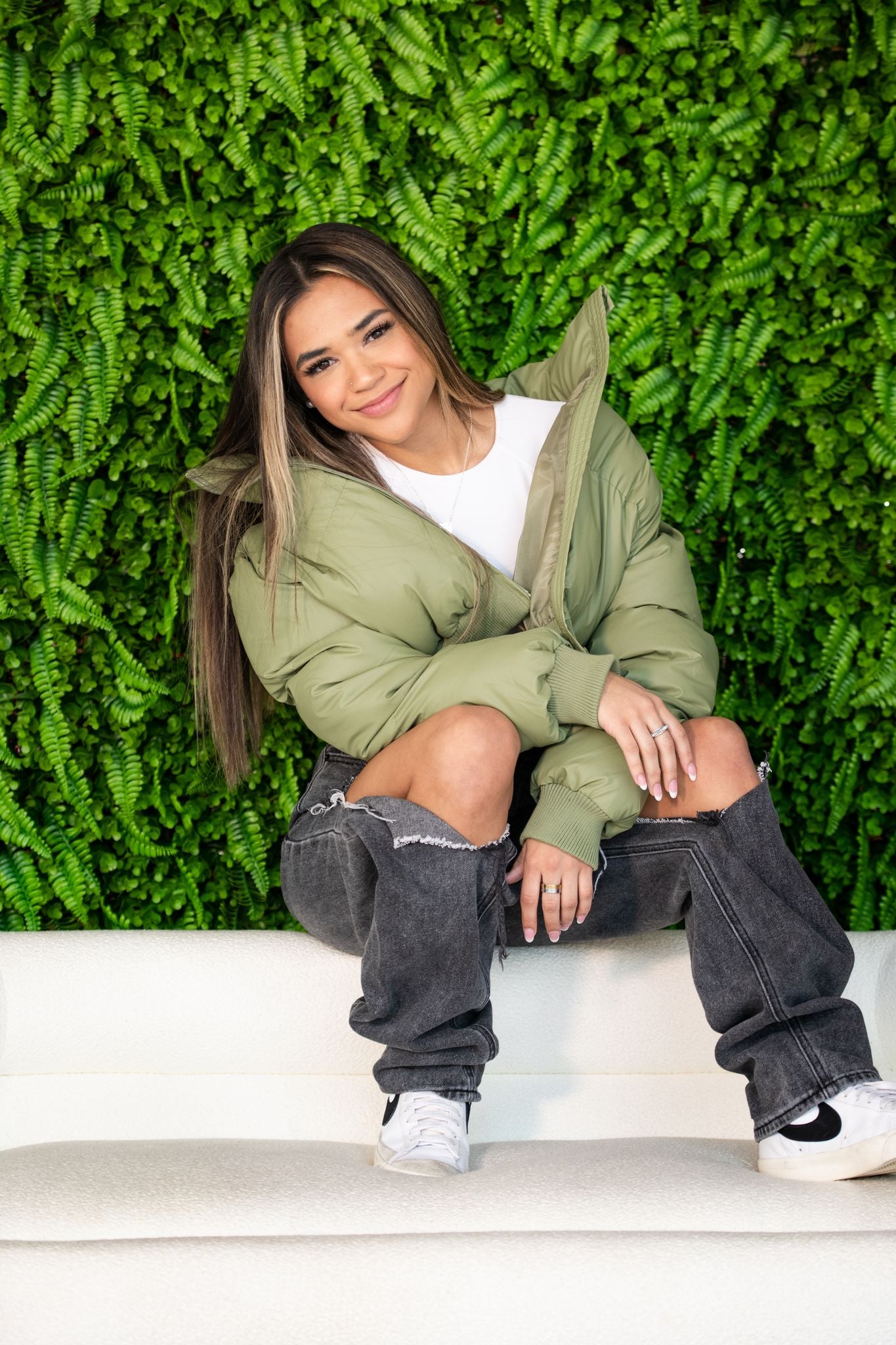 Darlene Quilted Cropped Puffer Jacket