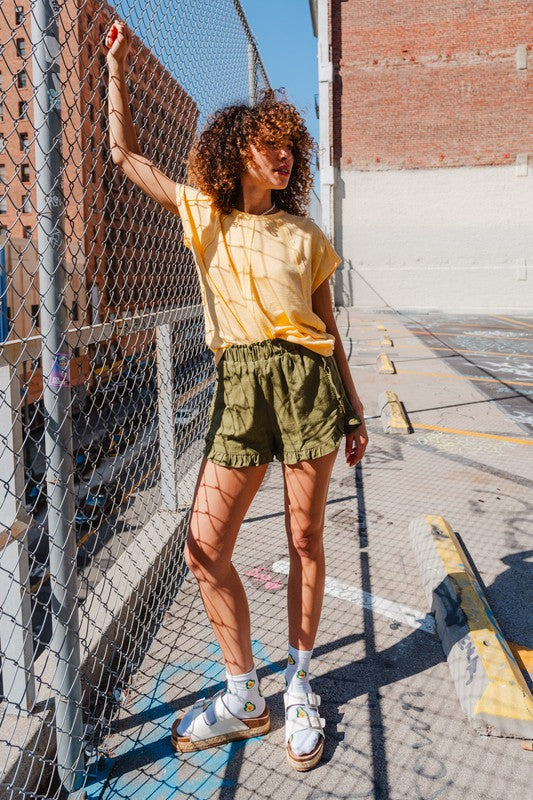Blake Ruffle Shorts