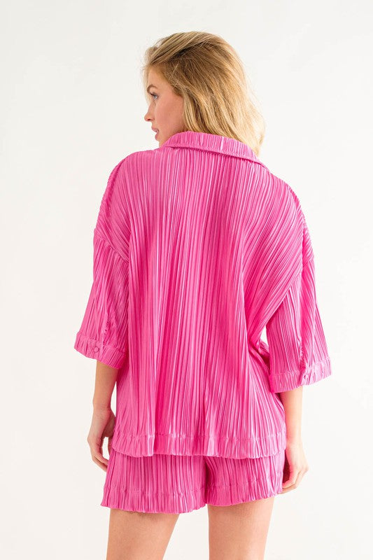 Naomi Pleated Set