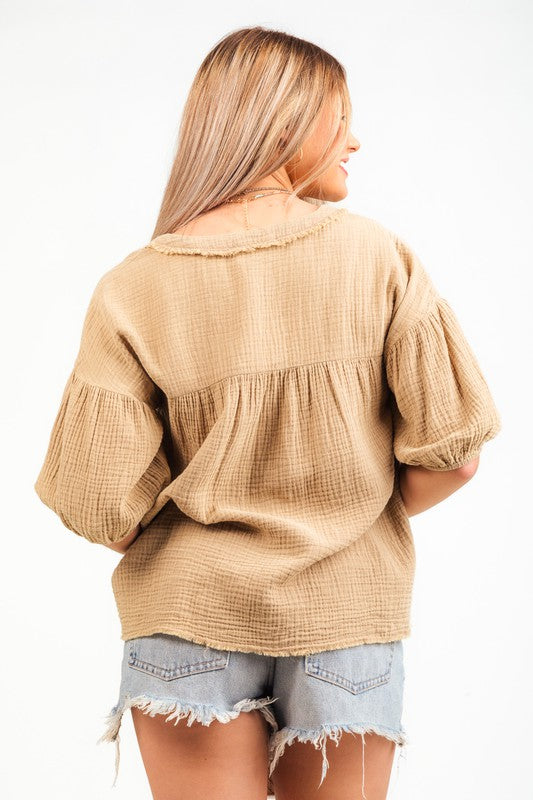 Isla Babydoll Top