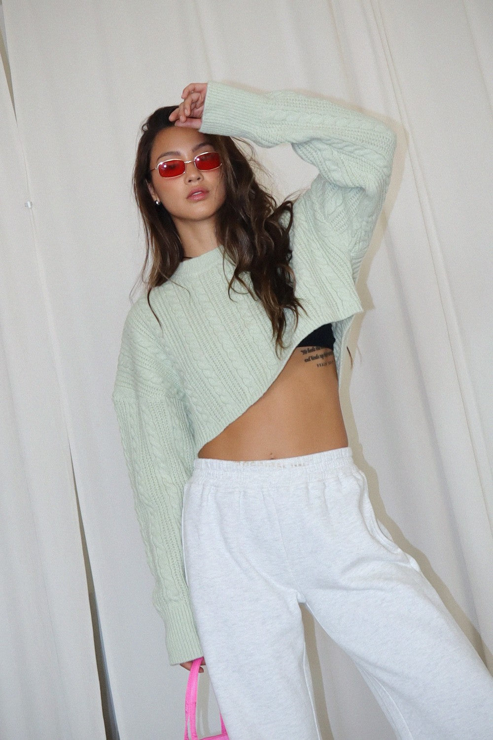 Stella Cropped Sweater