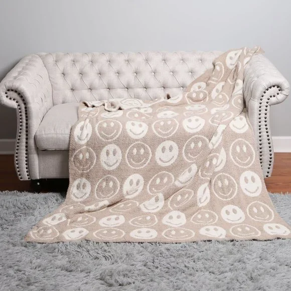 Smiley Cozy Blanket