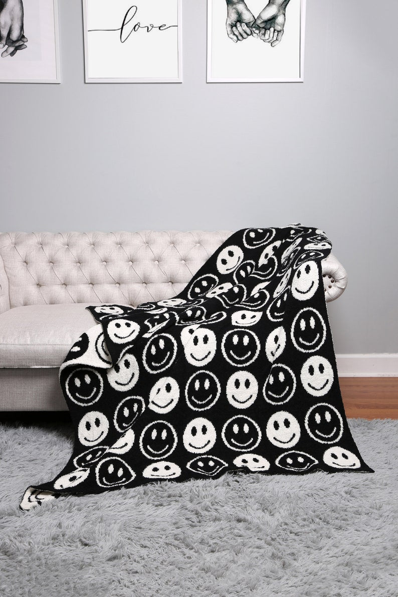 Smiley Cozy Blanket