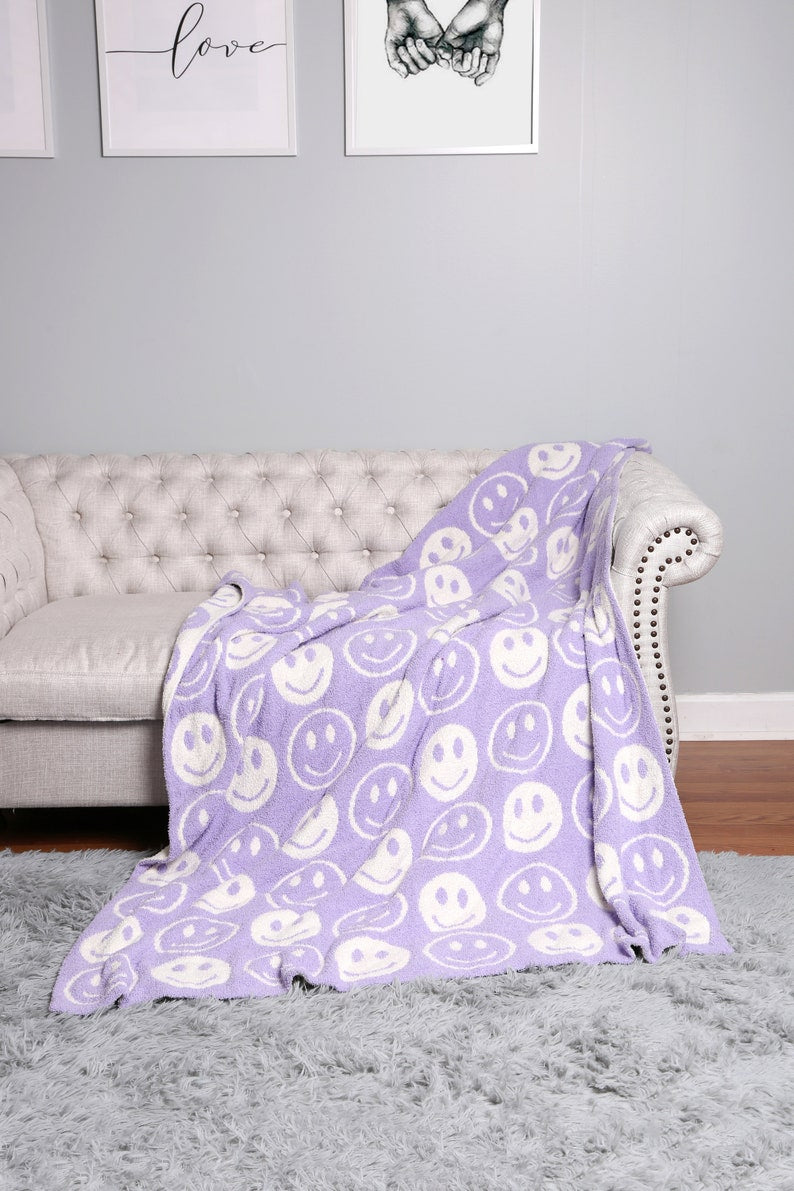 Smiley Cozy Blanket