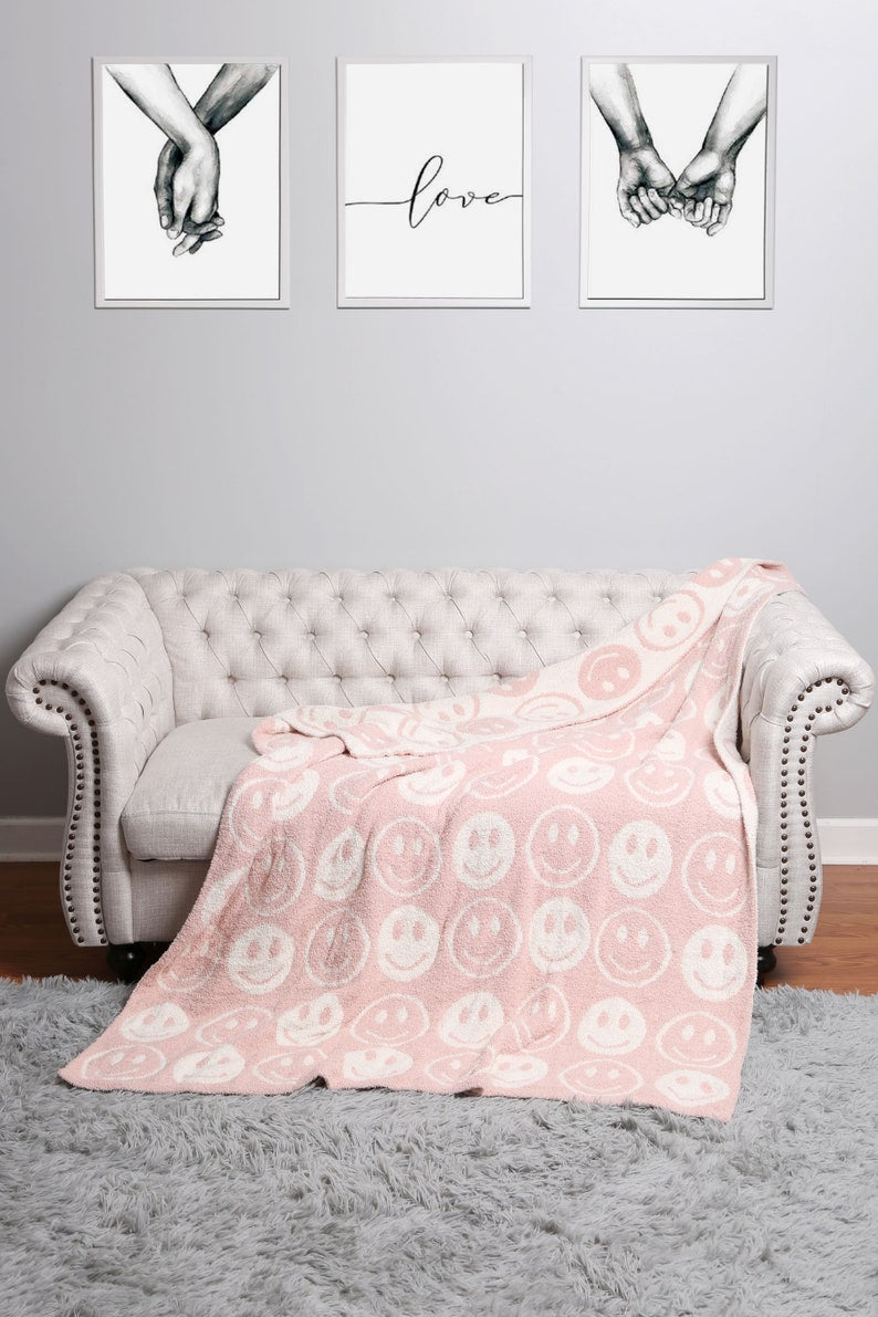 Smiley Cozy Blanket