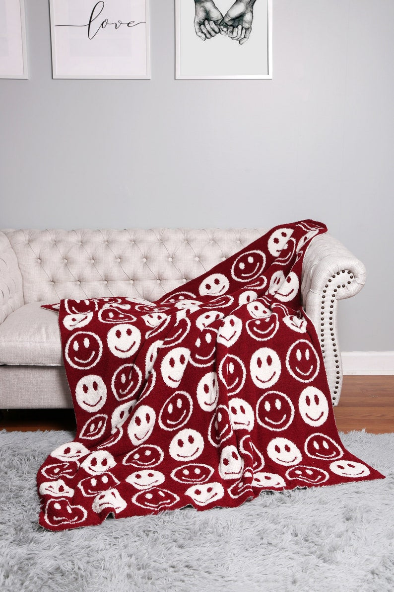 Smiley Cozy Blanket