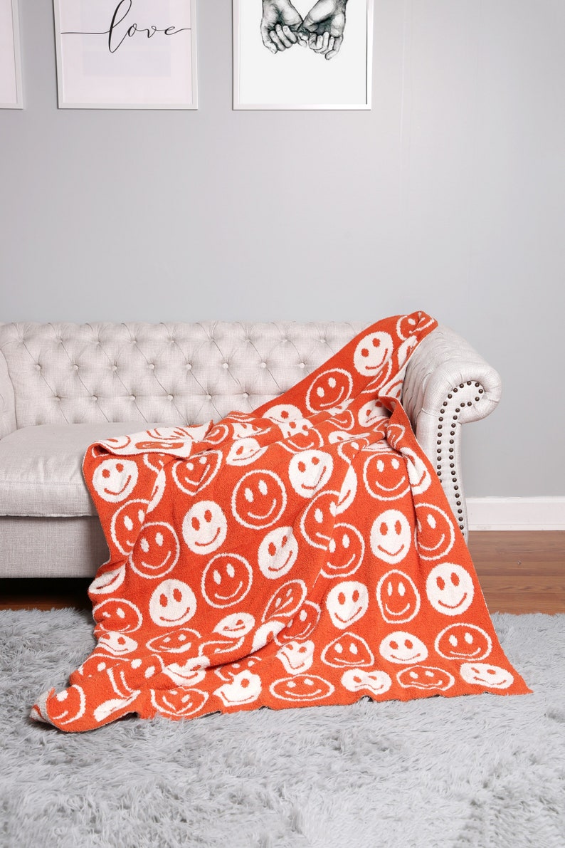 Smiley Cozy Blanket