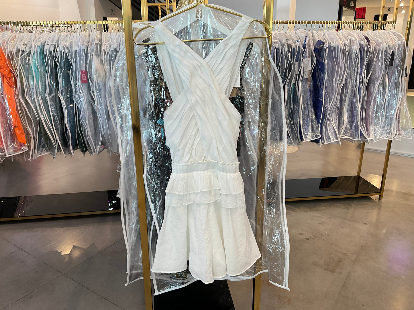 Mila Cross Neck Romper