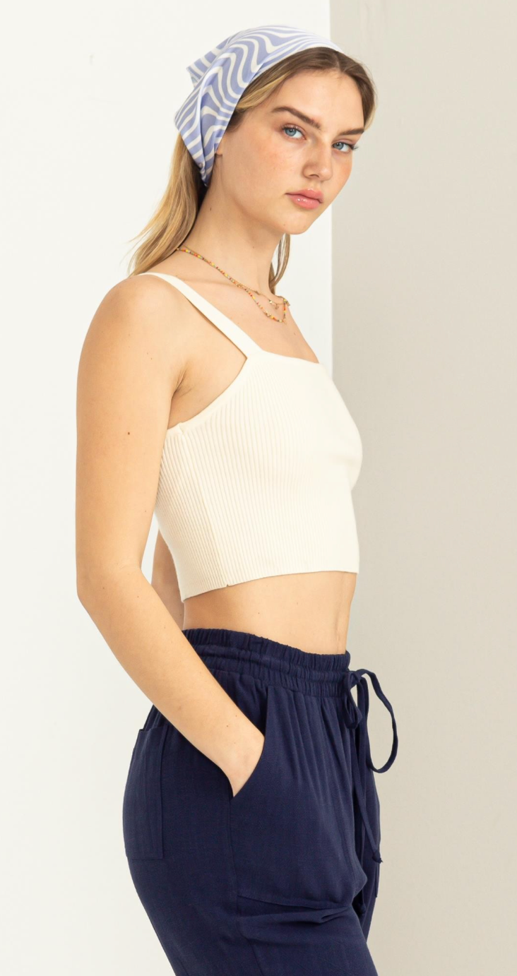 Courtney Ribbed Tank Top