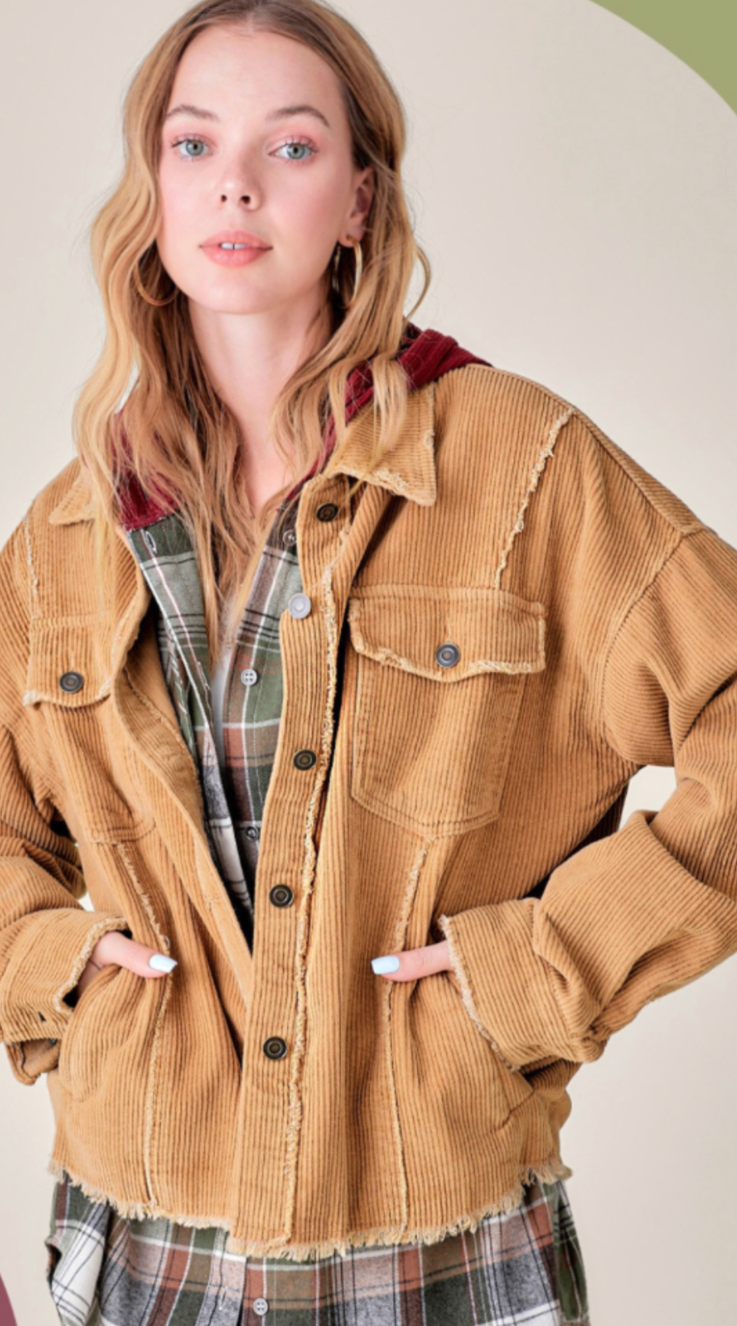 Anastasia Corduroy Jacket