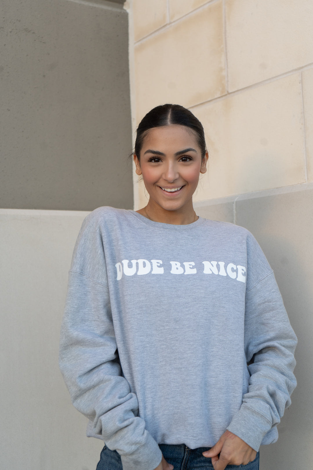 Dude Be Nice Sweatshirt