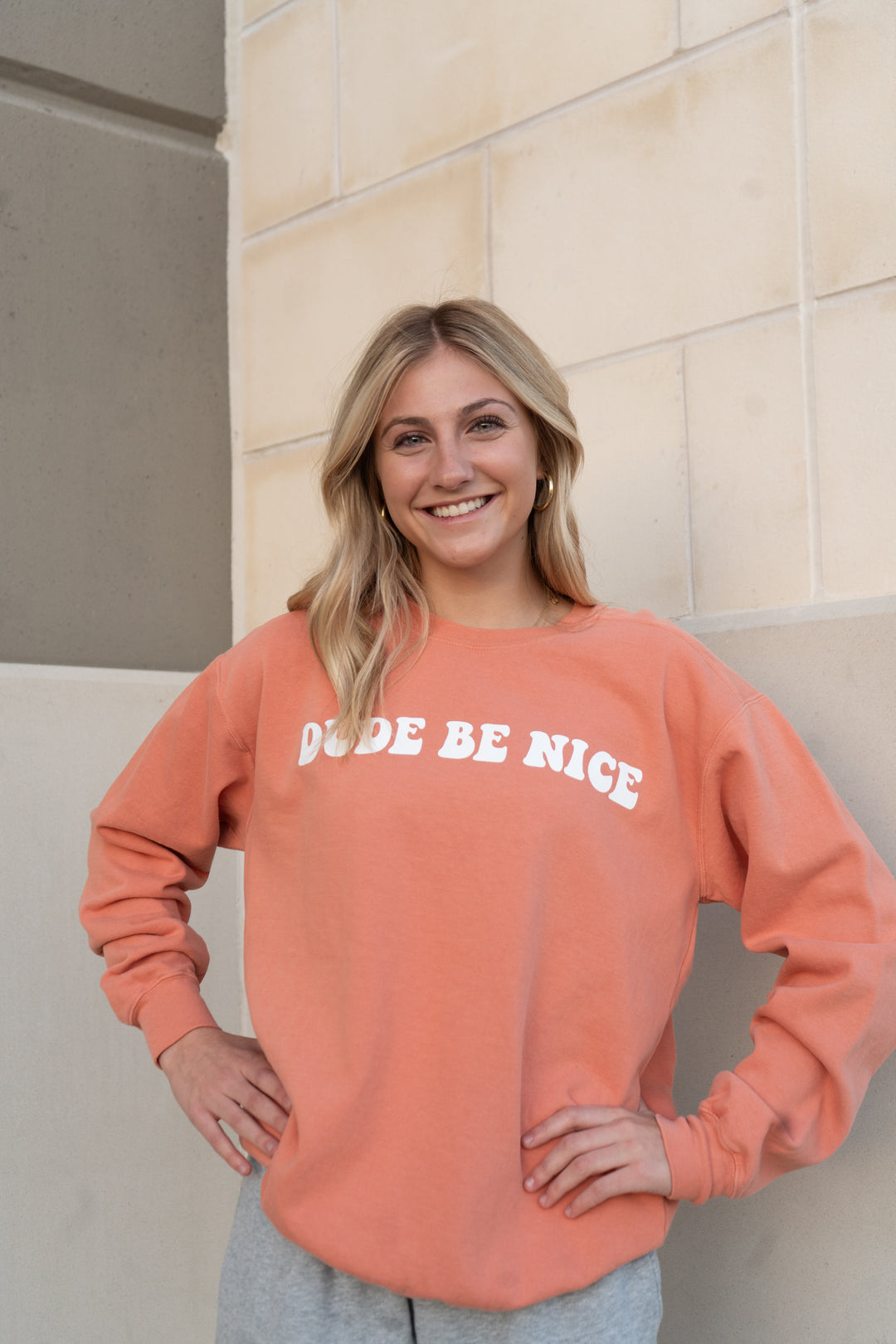 Dude Be Nice Sweatshirt