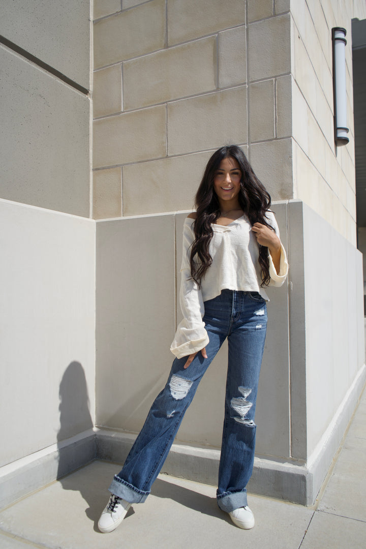 90’s Wide Leg Flare Jean