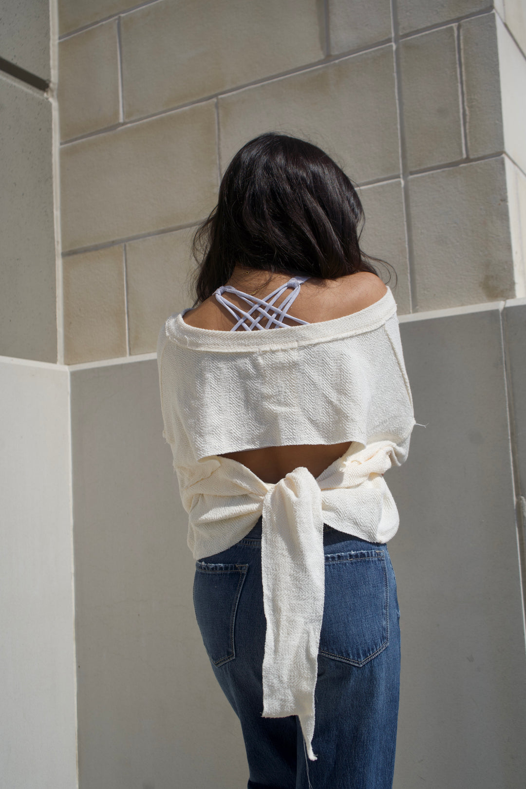 Brynne Tie Back Crop Top