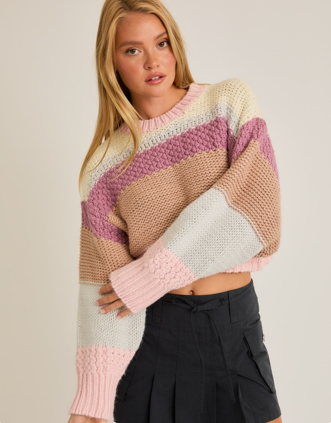 Amanda Crop Sweater