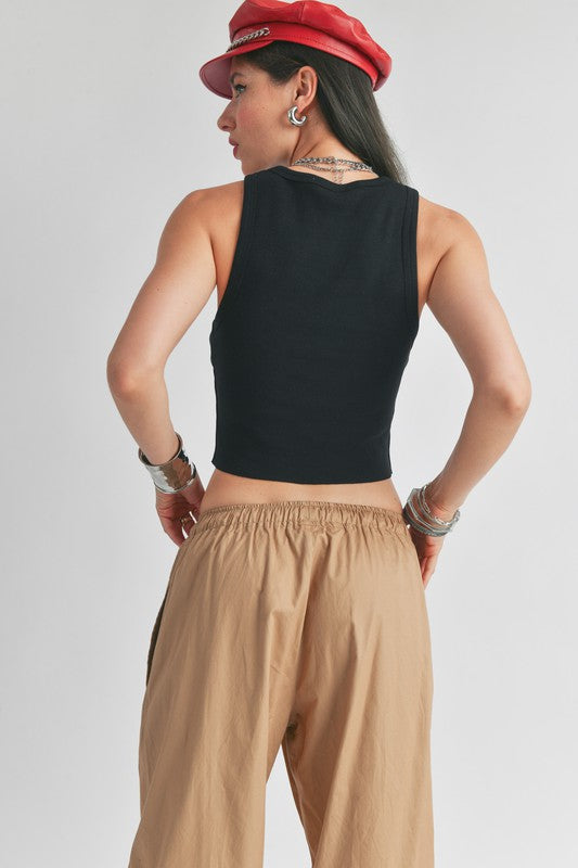 Luna Rib Crop Tank