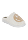 MIA Smiley Fuzzy Slipper