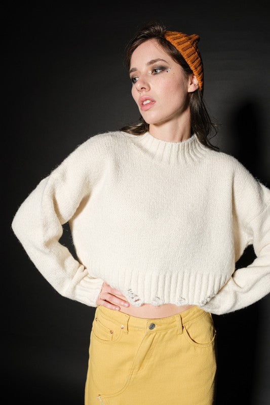 Penelope Crop Sweater