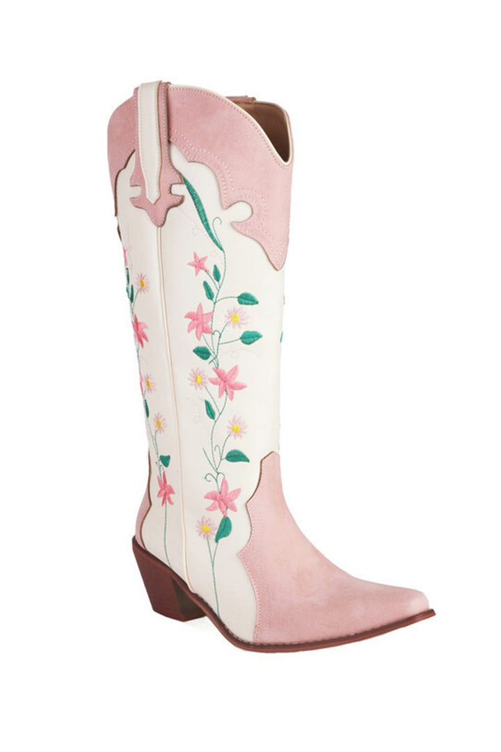 Floral Cowgirl Boots