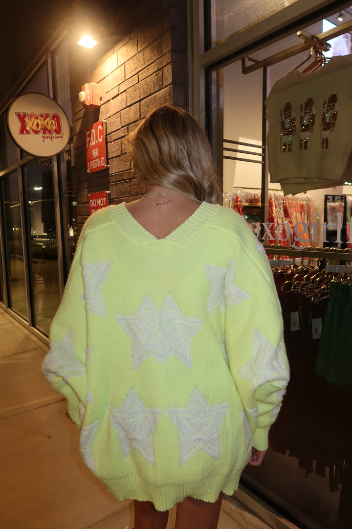 Cozy Star Cardigan