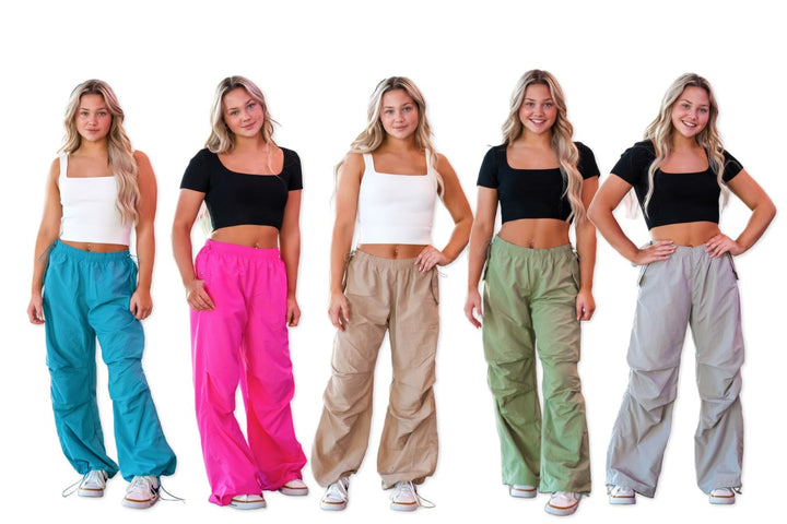 Everly Low Rise Parachute Pant