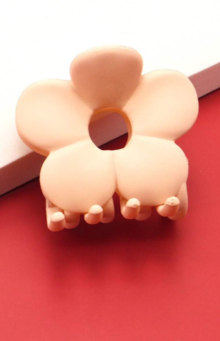 Flower Hair Claw Clips