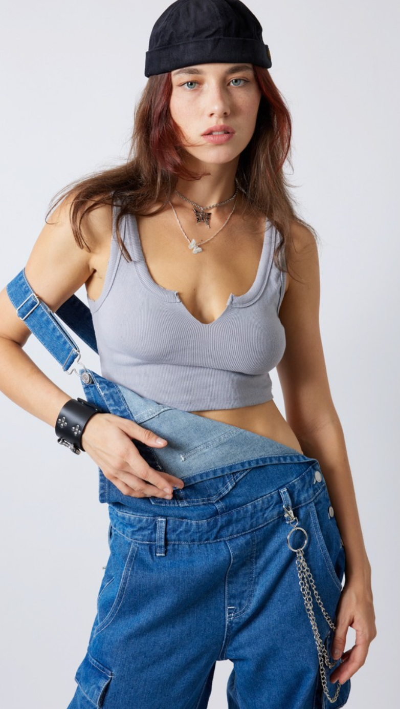 Riley Ribbed Crop Top