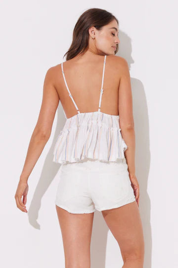 Cemma Ruffle Tank